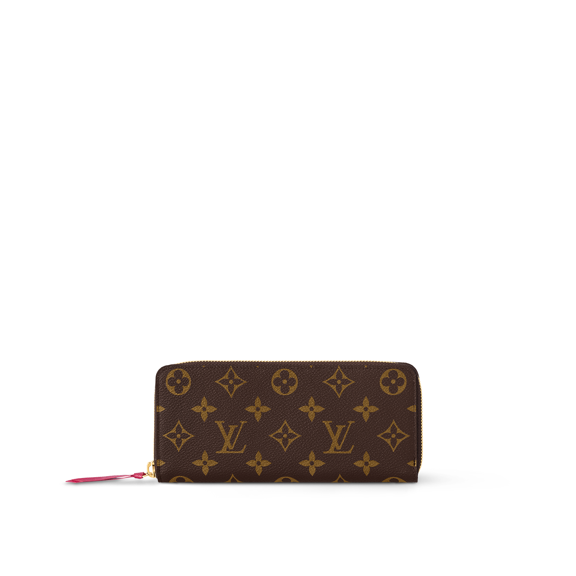 Clemence Wallet in Monogram, Colored Leather Zip | LOUIS VUITTON ®